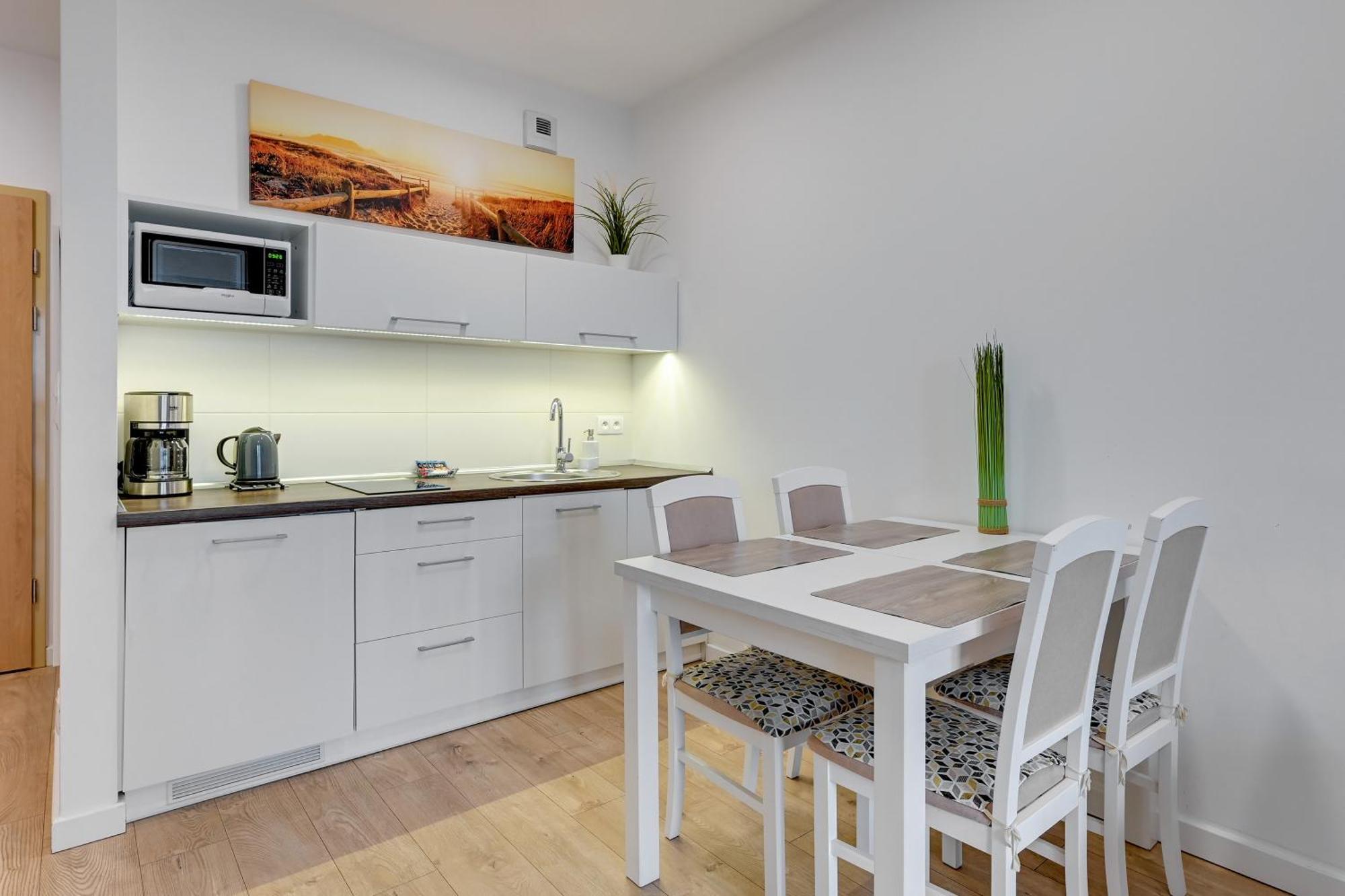 Apartament Nadmorskie Spektrum & Parking グダニスク エクステリア 写真